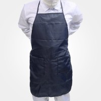 네이비 크린룸 무진 방진 제전 앞치마