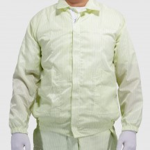 크린룸 무진복 ( 노란색 TP 투피스 상의 ) 제전 방진복